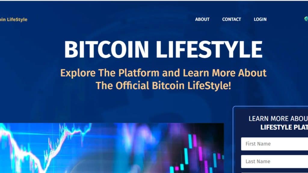 Bitcoin lifestyle homepage