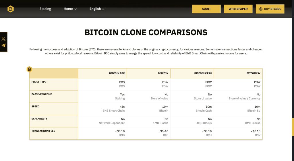 bitcoin bsc token price forecast