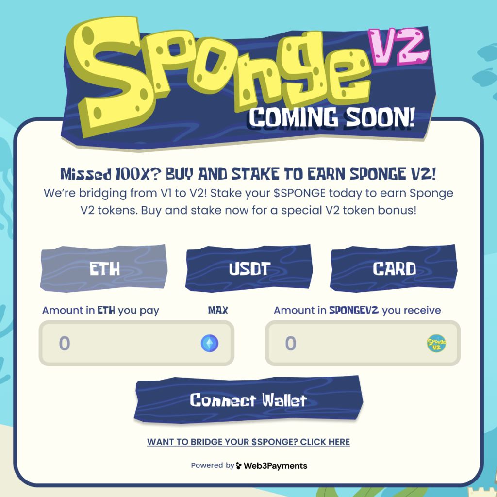 Buy SPONGE V2 on official website