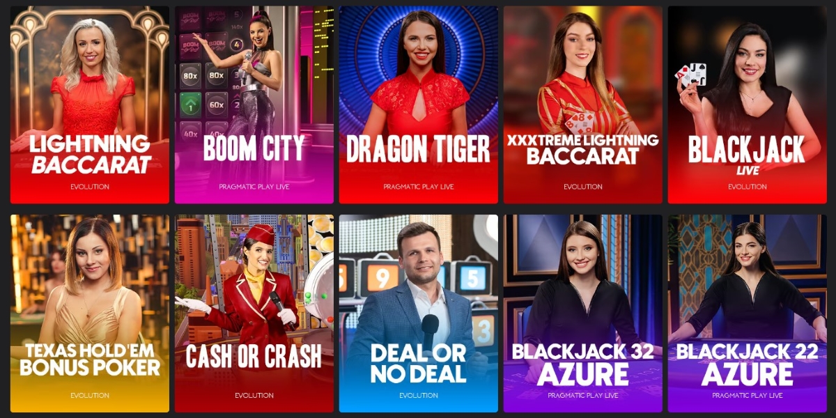 what games are available on Lucky Block crypto casino