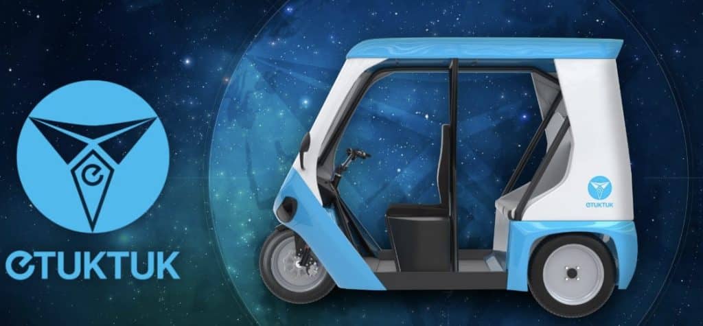 eTukTuk - sets a new standards in electric vehicle production