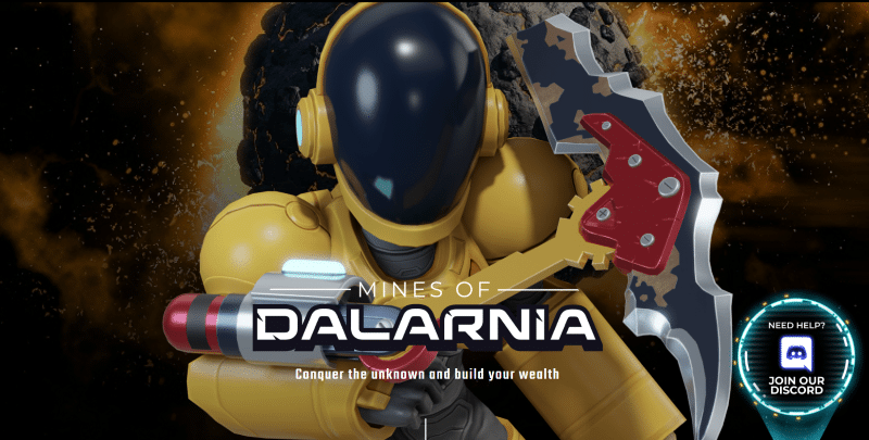 mines of dalarnia nft game