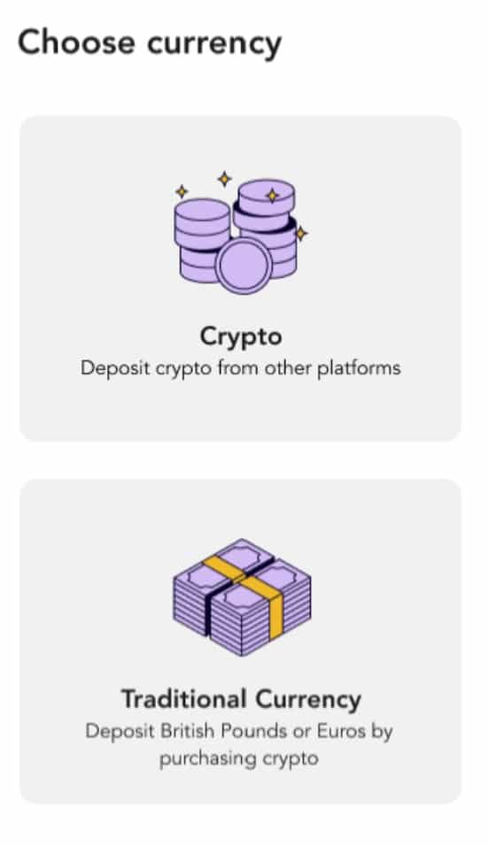 crypto to fiat lending platform